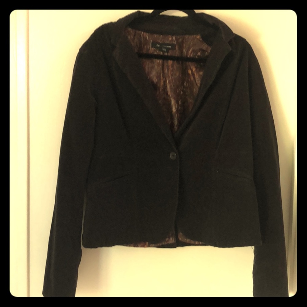 Calvin Klein Corduroy One Button Blazer Woman’s XL